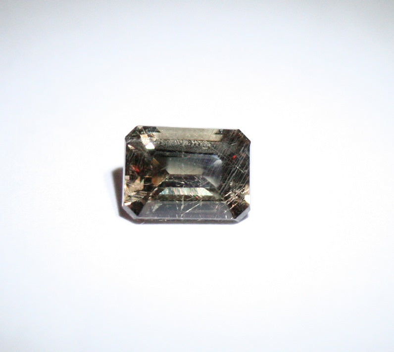 Colour Change Garnet 0.9ct Rare Scintillating Emerald Cut Fine Gem Tanzania 6x4mm