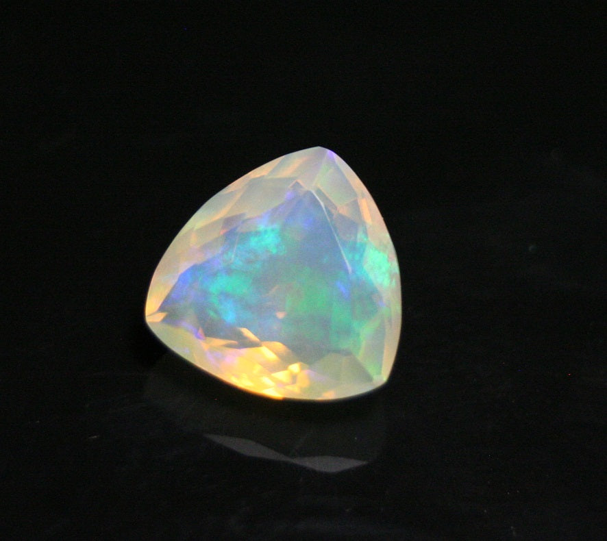 Faceted Welo Opal Natural Crystal Jelly Opal at Clearwatergems