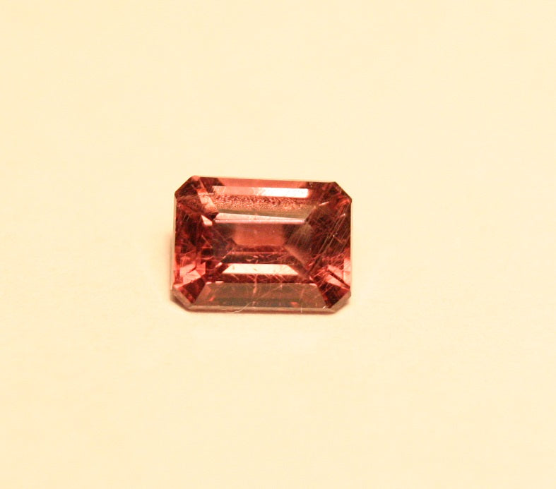 Colour Change Garnet 0.9ct Rare Scintillating Emerald Cut Fine Gem Tanzania 6x4mm