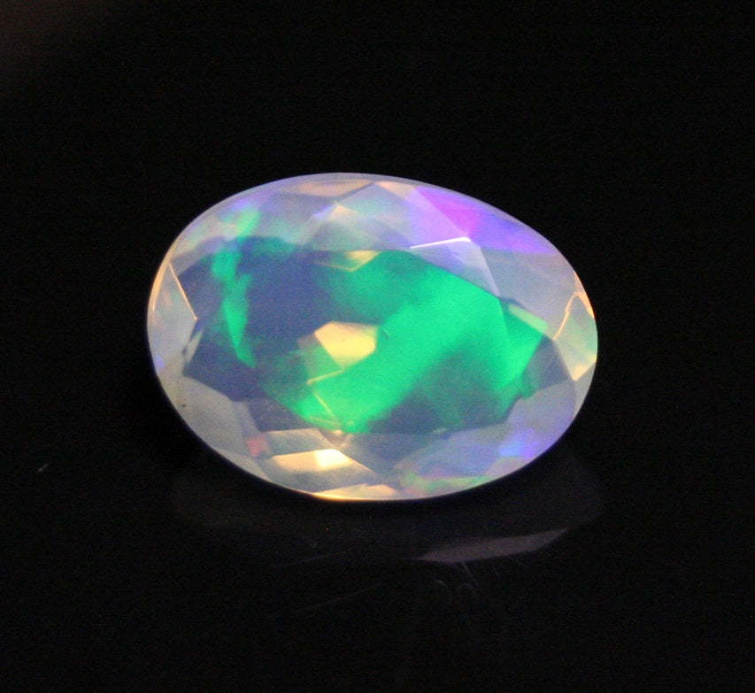 Faceted Welo Opal Natural Crystal Jelly Opal at Clearwatergems