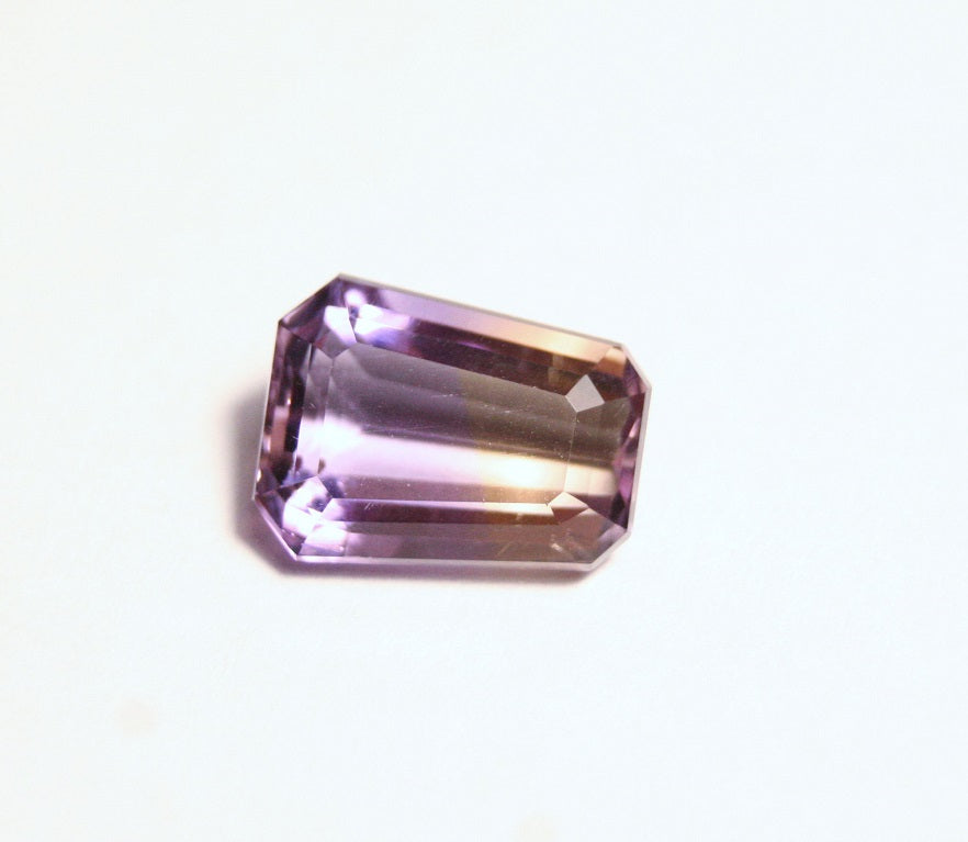 4.23ct Bolivian Ametrine Lovely Clean BiColour Shield Cut Gem Stone Natural Ametrine