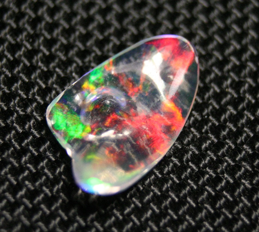 2.22ct Rare Mexican Contraluz Precious Opal Stunning Rutile Water Opal See Video