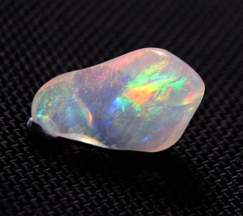 10.9ct Rare Mexican Contraluz Precious Opal Stunning Rutile Water Opal See Video