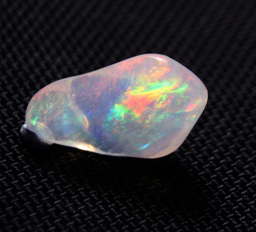 10.9ct Rare Mexican Contraluz Precious Opal Stunning Rutile Water Opal See Video